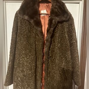 Vintage fur coat